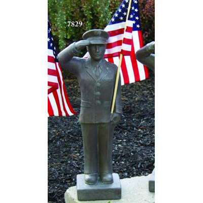 US AIR FORCE MALE 27" W/FLAG