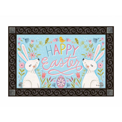 DOORMAT, EASTER BUNNIES