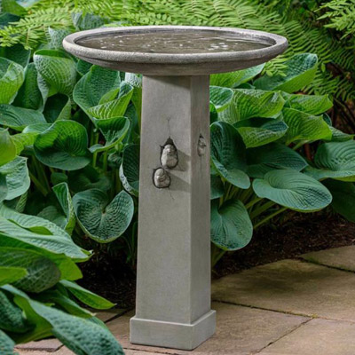 BIRDBATH, BIRDHOUSE 200#