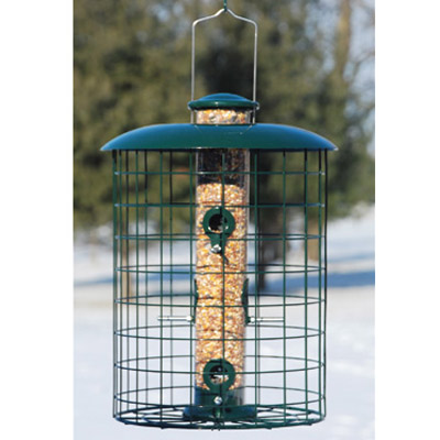 BIRDFEEDER, 6-PORT CAGED 1.25#