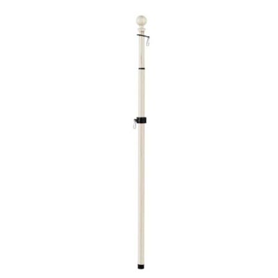 FLAG POLE, EXTENDABLE MET IVORY