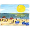PILLOW, 19X24 BEACH VACATION