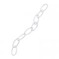 CHAIN, 36" EXTENDER- WHITE