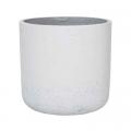 POT, CHARLIE XXL WHITE 17"