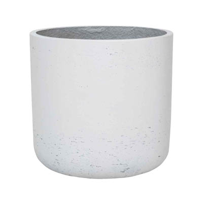 POT, CHARLIE XXL WHITE 17"