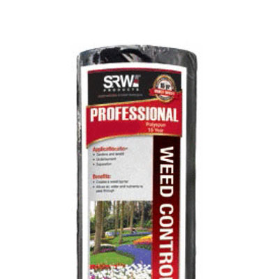 WEED BARRIER, PRO BLACK 3'x 300'