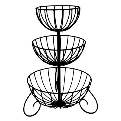 METAL BASKET PLANTERS