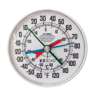 CLOCK/THERM/HYGRO 15" BLACK