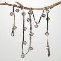 Silver Bell Rope Garland - 66"