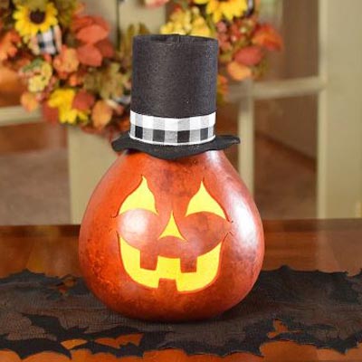 Arthur the Jack-O-Lantern with a Top Hat