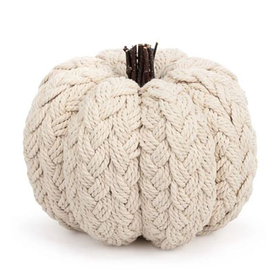 Cable Knit Pumpkin