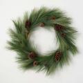 Green Pine Wreath - 28"