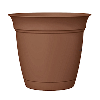 PLANTER, ECLIPSE RD 20" CHOCO