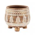 Gold Footed Tree Cache Pot (Large)