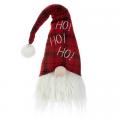 Ho Ho Plaid Hat Gnome Head