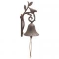 WINDBELL, IRON BIRD 4.75"L X 9"H