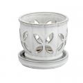 ORCHID POT, ASORT 4.75"W X 4.25"
