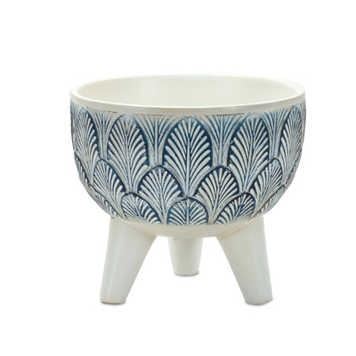 POT, ASORT W/LEGS BLUE/WHITE