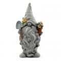 GNOME, W/FLOWER POT & SHOVEL