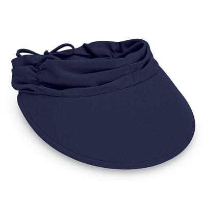 Women's Aqua Visor in Navy