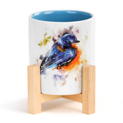 PLANTER, MINI BLUEBIRD