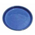 SAUCER, 9.75" DARK BLUE