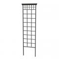 TRELLIS, 23"X78"H MISSION BLACK