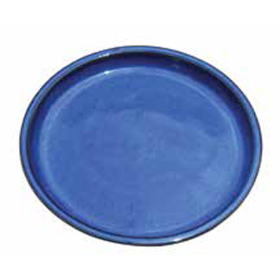 SAUCER, 7.75" DARK BLUE