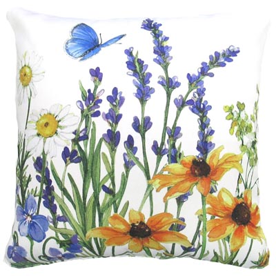 PILLOW, 18 X 18 SUMMER MEADOW 1