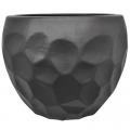 PLANTER, 12.2" HALLOW RND BLACK