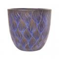 PLANTER, 14" SEAGRASS LT BLUE