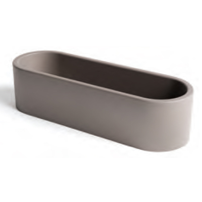 PLANTER, 12" OVAL NATURAL