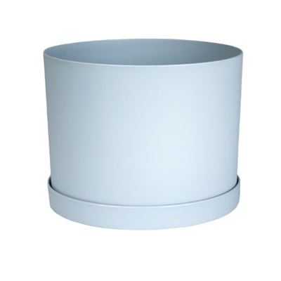 PLANTER, 8" MATHERS MISTY BLUE