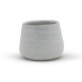 POT, 3"H WHITE