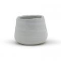 POT, 3"H WHITE