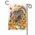 Harvest Turkey Mini Flag