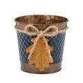 Fall Oak Leaf Pot Cover