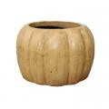 Yellow Pumpkin Planter