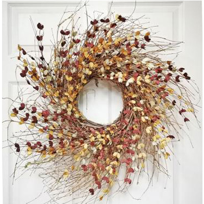 Fall Leaf Wreath   