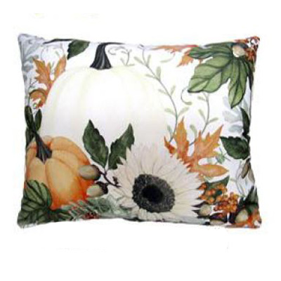 White Pumpkins Pillow