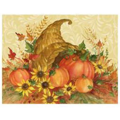 Cornucopia Fall Pillow