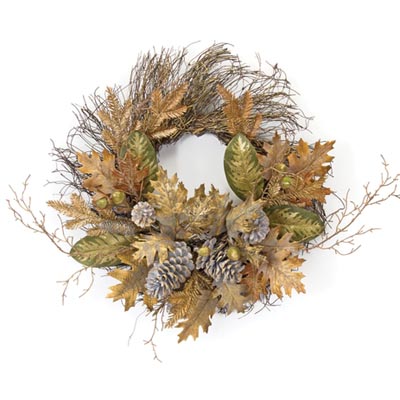 Fall Rattan Wreath