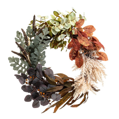 Beautiful Fall Color in the Mixed Foliage Wreath