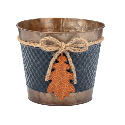 Fall Oak Leaf  Pot Cover