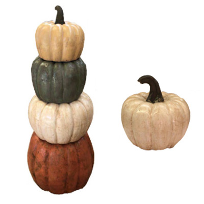 Stackable Colorful Pumpkins