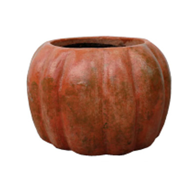 Tangerine Pumpkin Planter