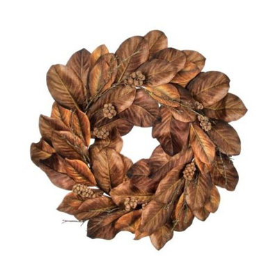 Harvest Magnolia Wreath