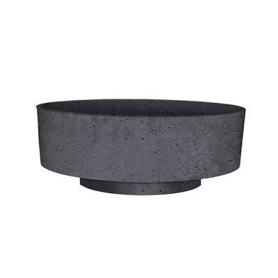 BOWL, CAPRI 8" CONCRETE