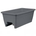 PLANTER, DECK RAIL BOX 24" GRAY