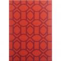 MAT, CITRUS RED/ORANGE 5'X8'